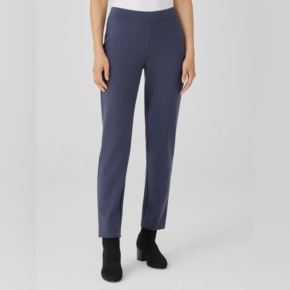 Eileen Fisher Washable Flex Ponte Slim Pant
